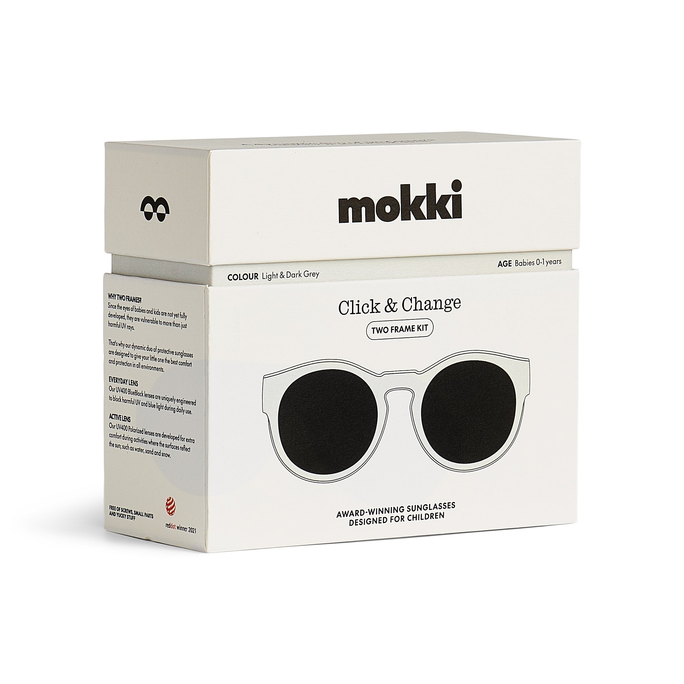 Mokki Click & Change sunglasses for kids and babies