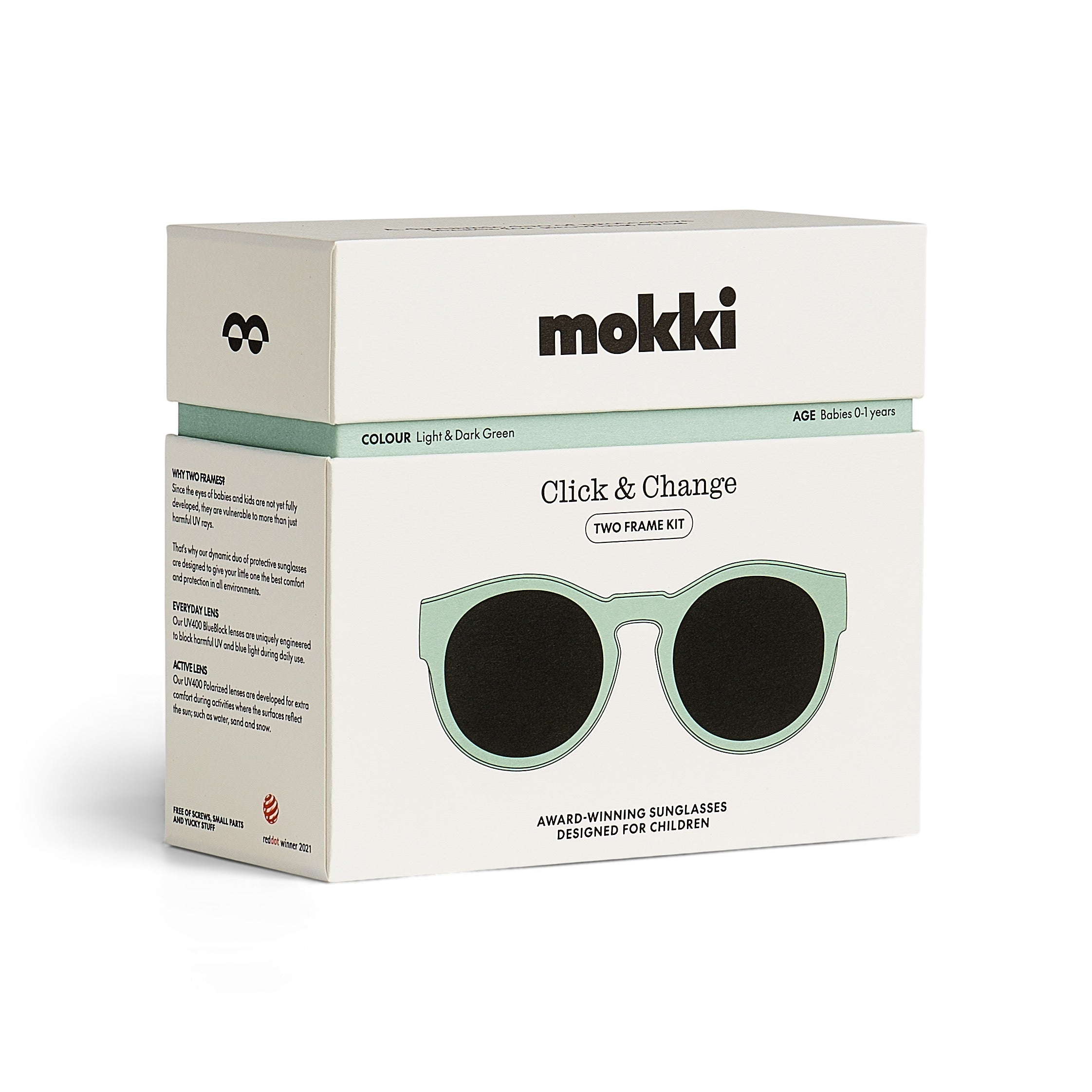 Mokki Click & Change sunglasses for kids and babies