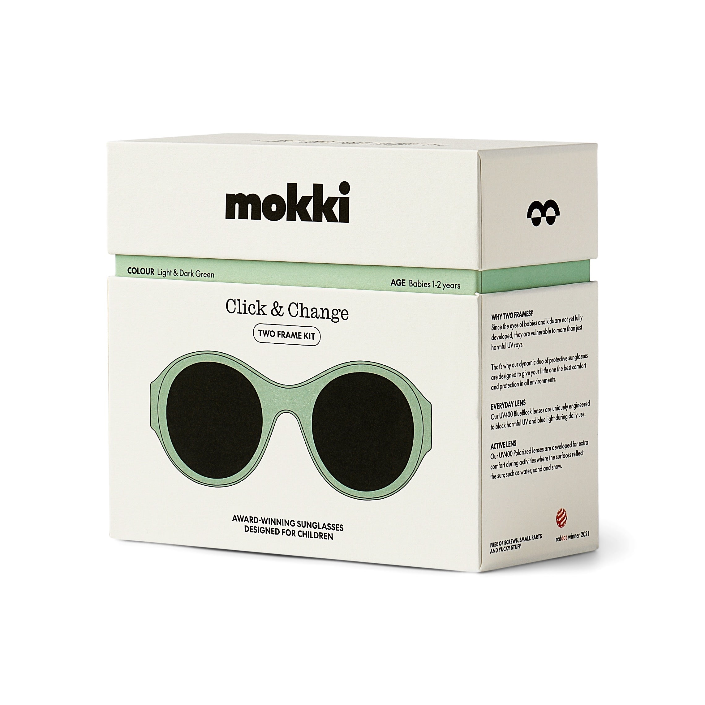 Mokki Click & Change sunglasses for kids and babies