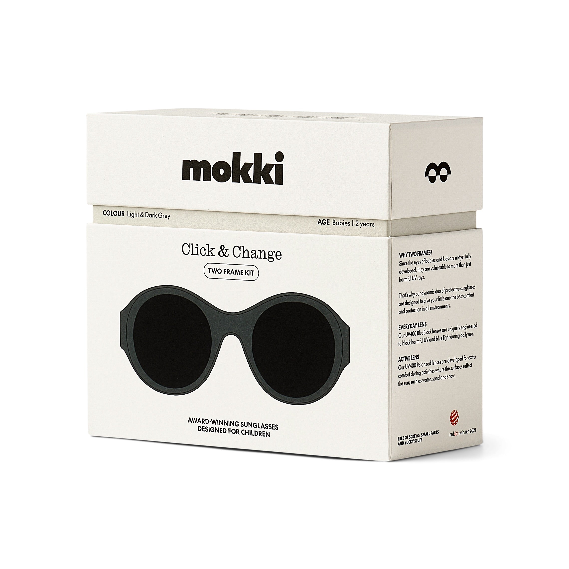 Mokki Click & Change sunglasses for kids and babies