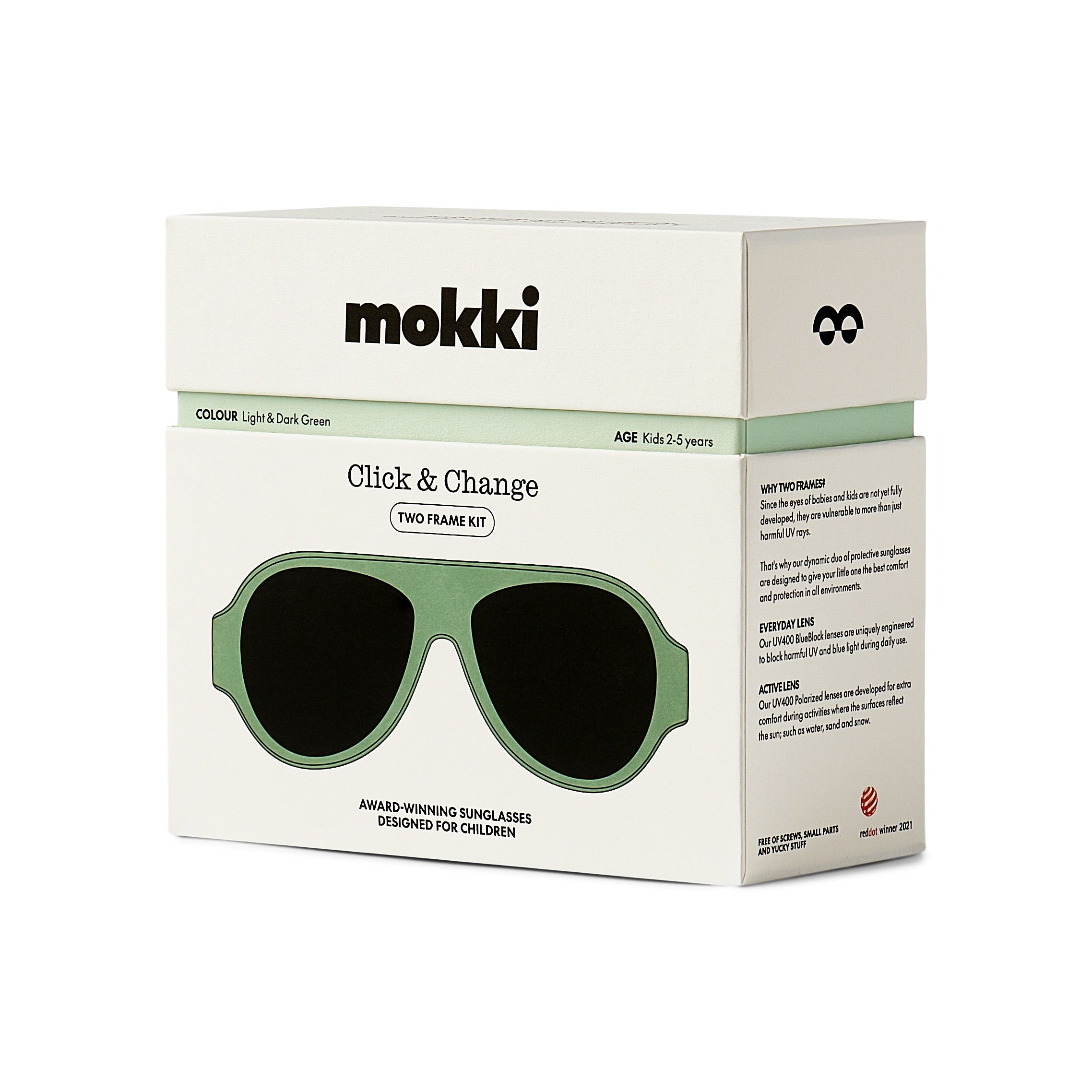 Mokki Click & Change sunglasses for kids and babies