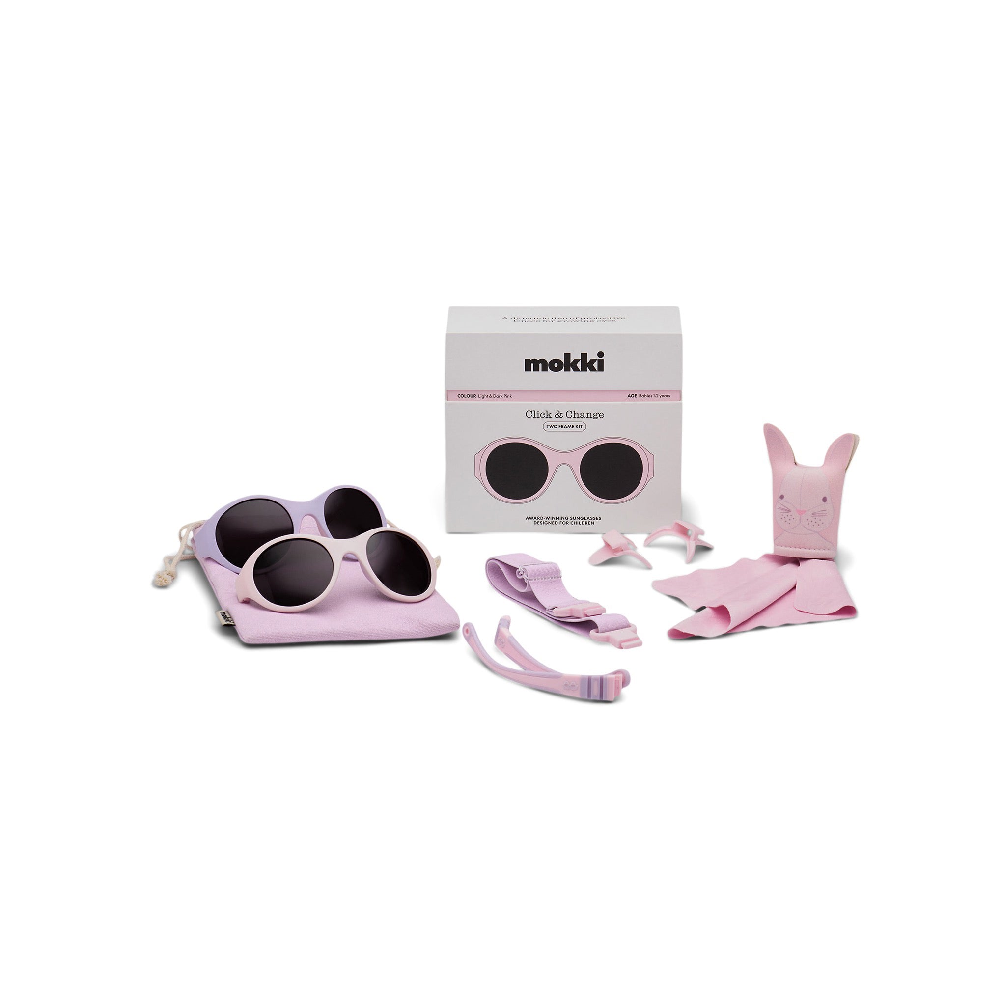 Mokki Click & Change sunglasses for kids and babies