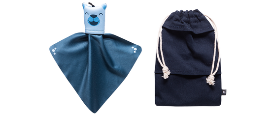 Microfiber cloth and pouch for Mokki Click & Change