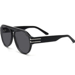 Mokki Bold Aviator sunglasses in black