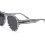 Mokki Bold Aviator sunglasses in grey