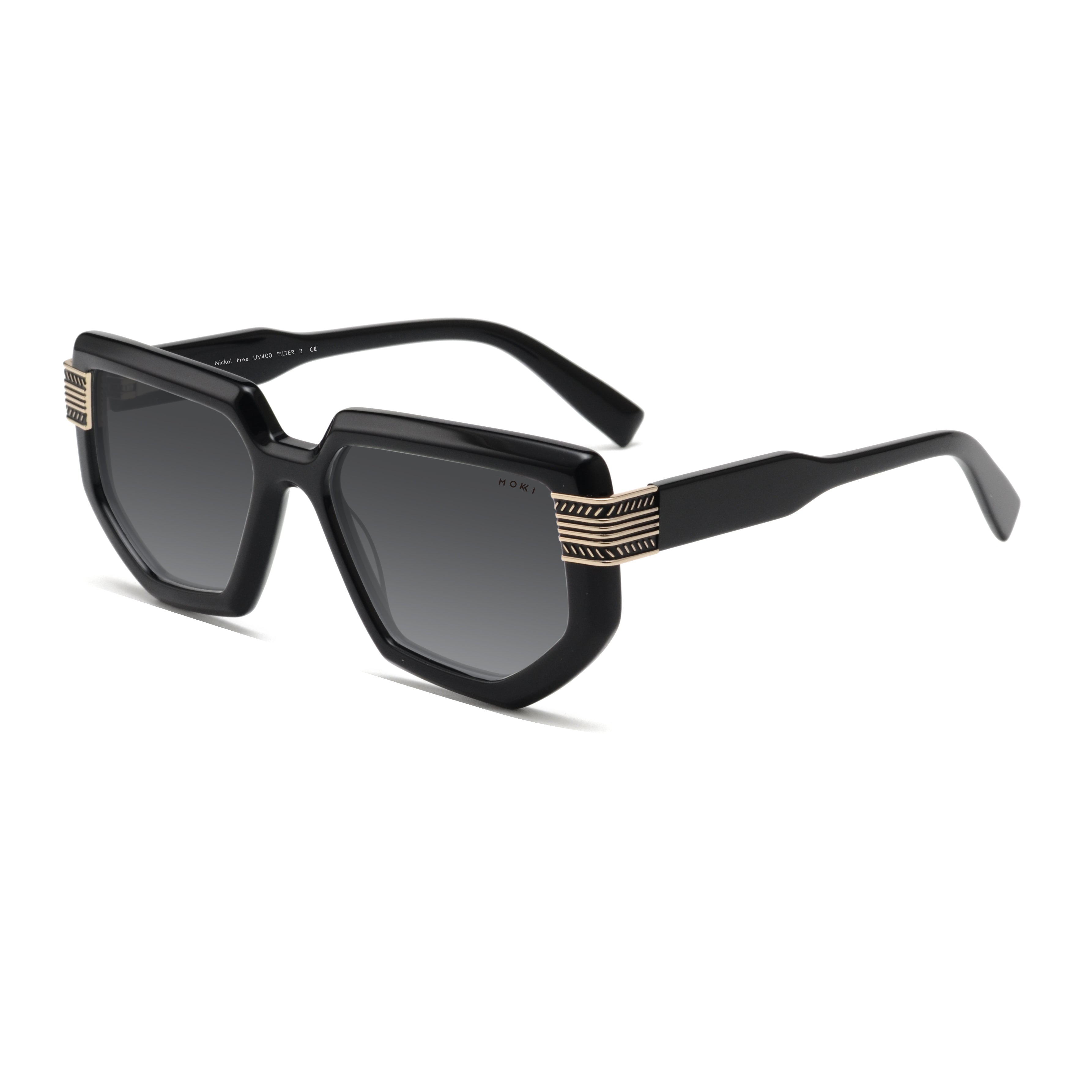 Mokki Edgy Attitude sunglasses in black