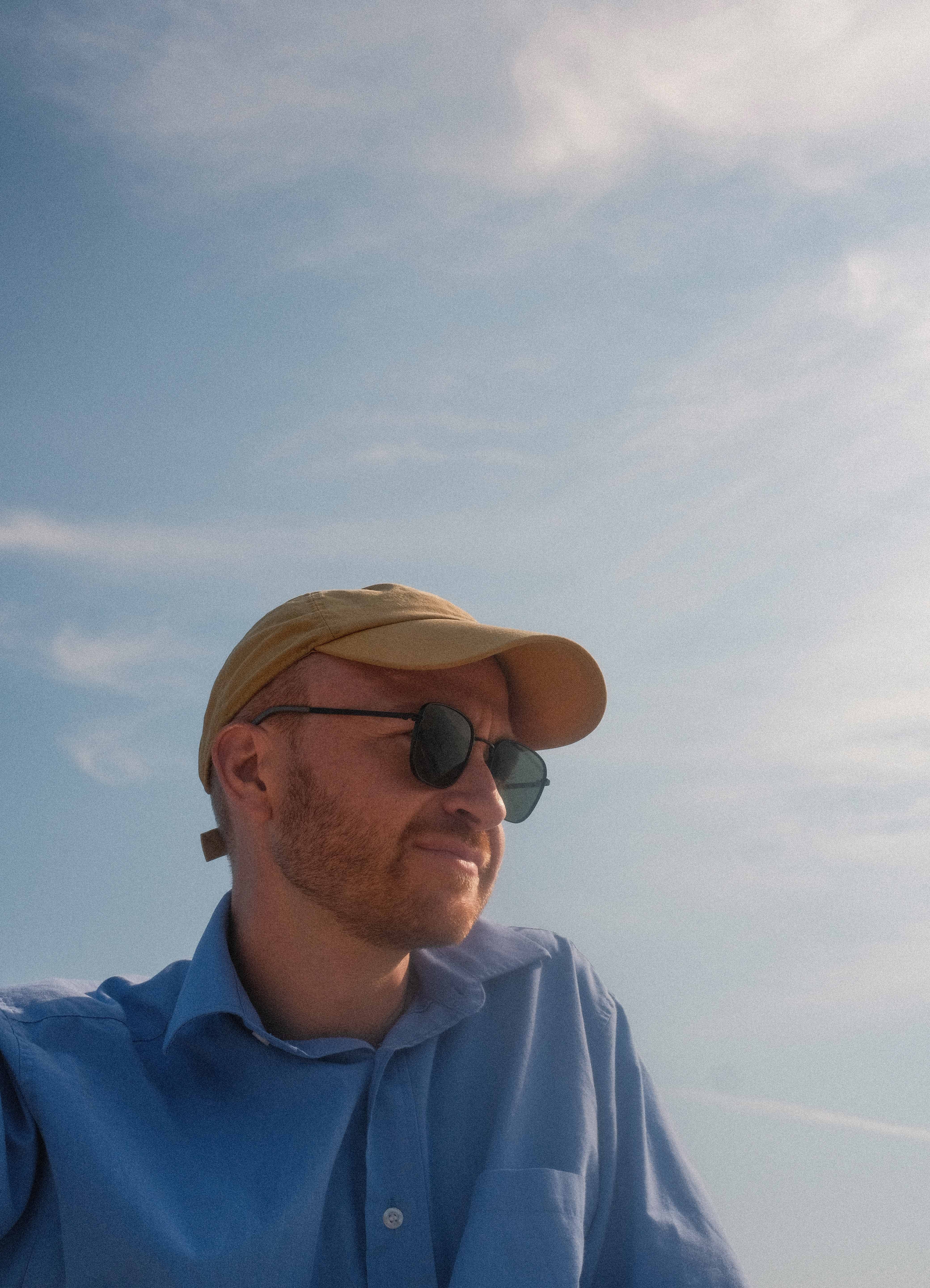 Man wearing Mokki sunglasses