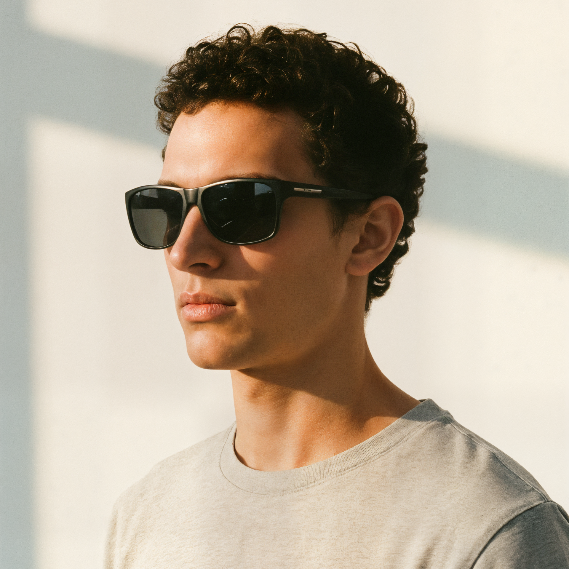 Man wearing mokki sunglasses