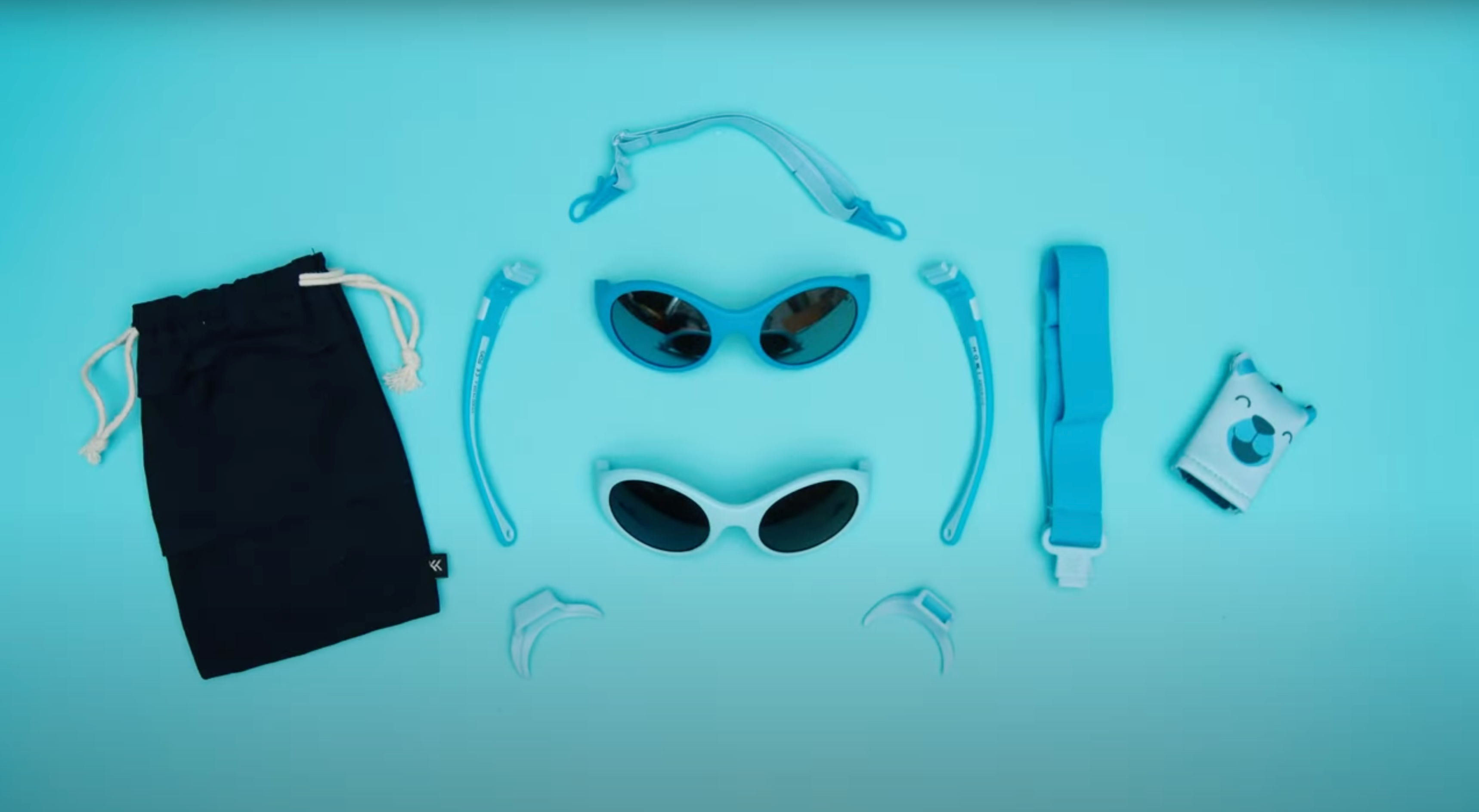 Load video: A video that shows how Mokki Click &amp; Change sunglasses works.