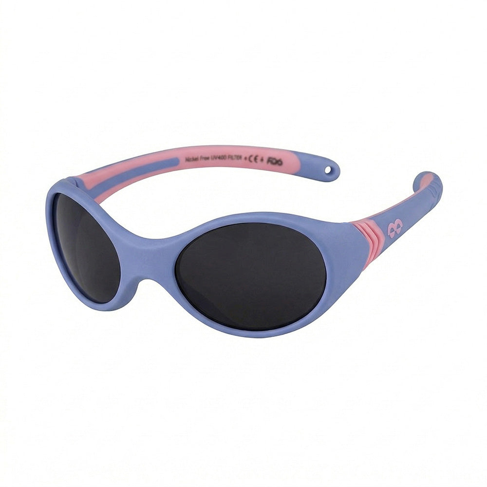 Mokki Classic Kid Sunglasses for kids age 2-4 in the color Purple