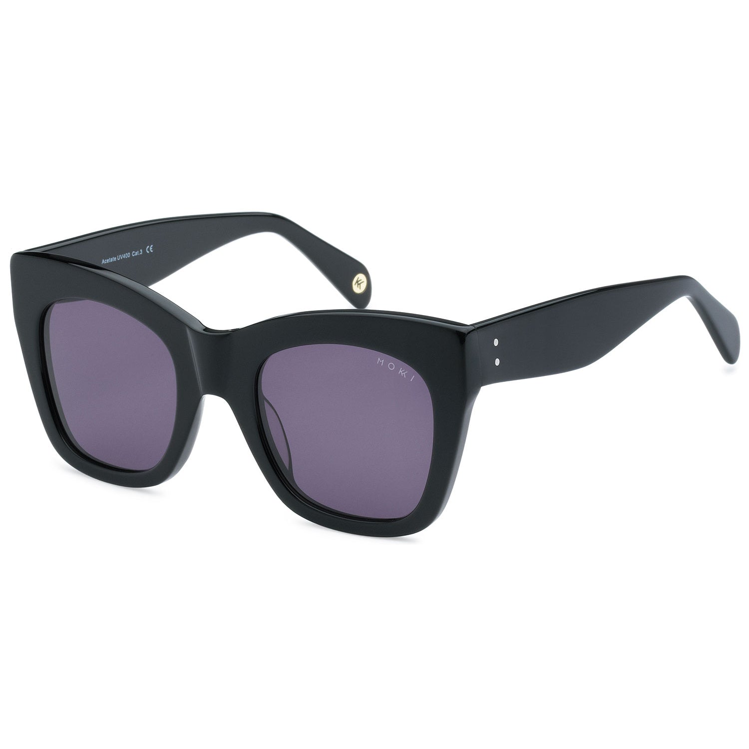 Mokki Confident Diva sunglasses for women in black