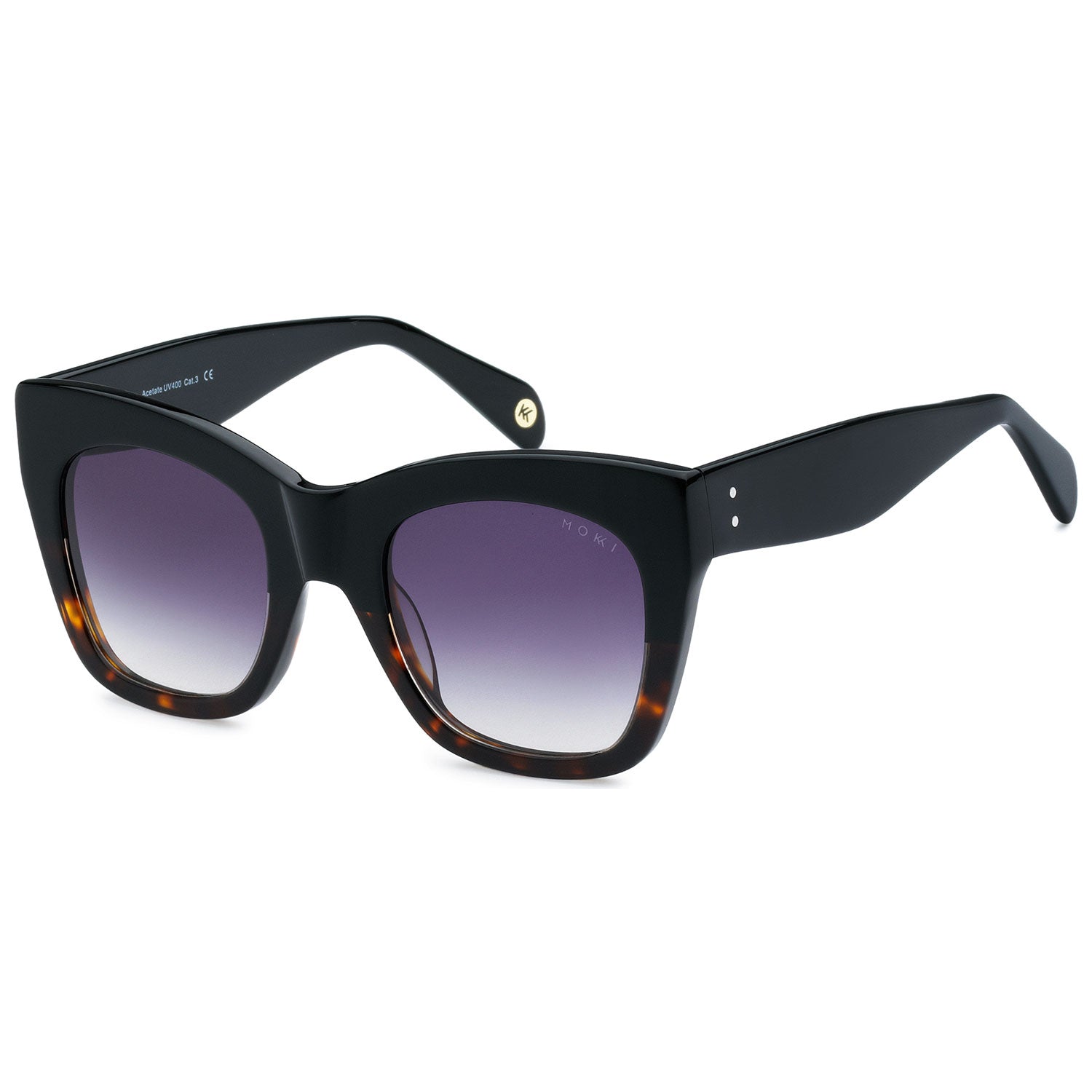 Mokki Confident Diva sunglasses for women in brown