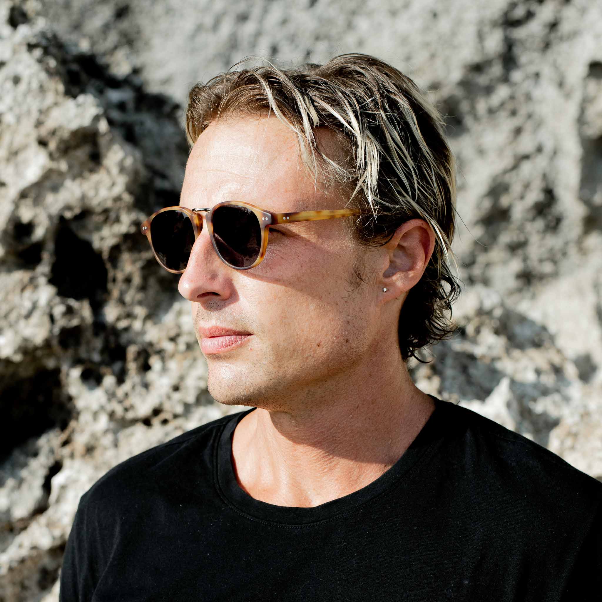 Man with Mokki sunglasses