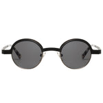 Mokki Round & Retro-solbriller i svart
