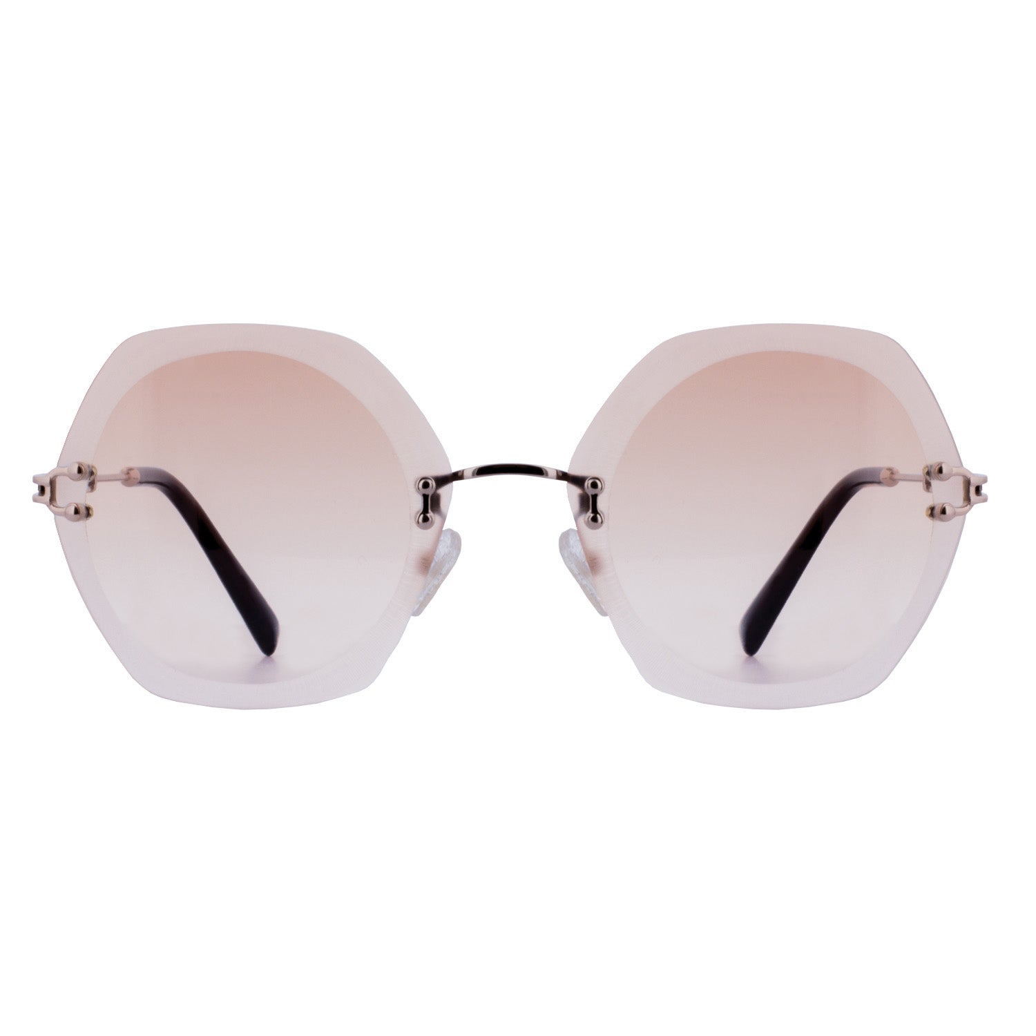 Mokki 90s Posh-solbriller i brun