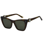 Mokki Hamsa Cat-Eye sunglasses in green