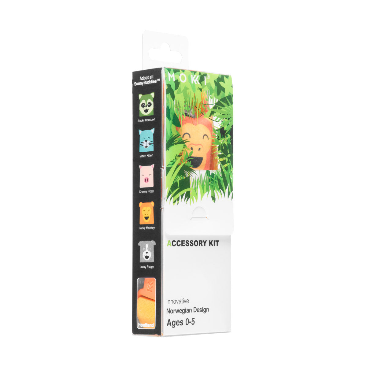 Mokki Sunglasses for kids click and change accessory kit yellow