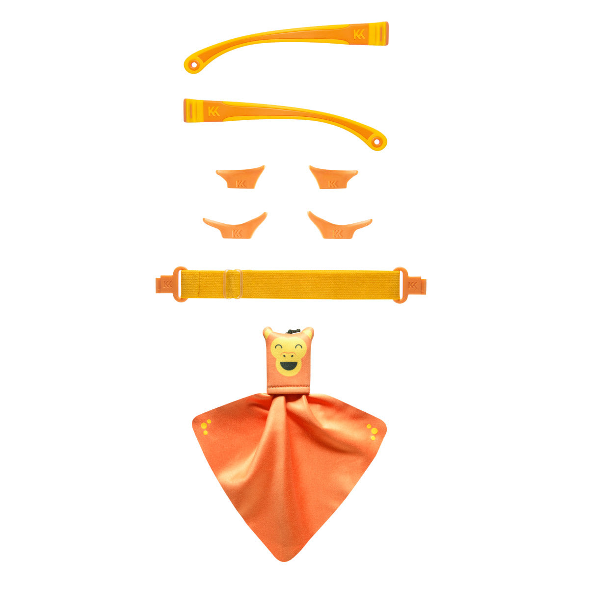 Mokki Sunglasses for kids click and change accessory kit yellow