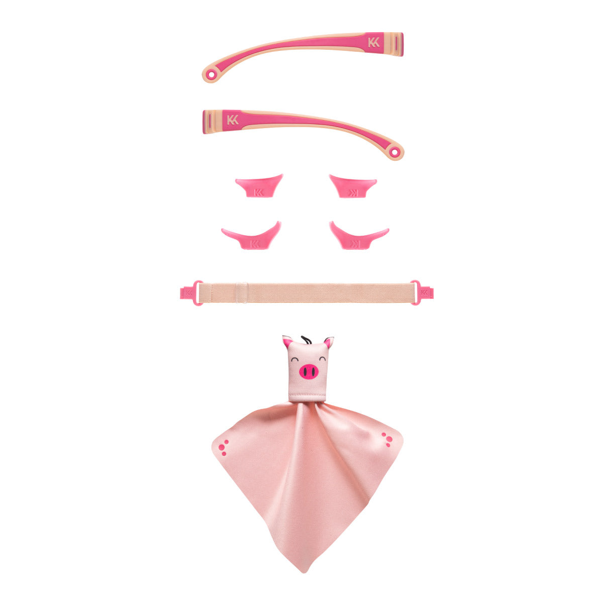 Mokki Sunglasses for kids click and change accessory kit Pink