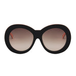 Mokki Chunky & Round-solbriller i fersken