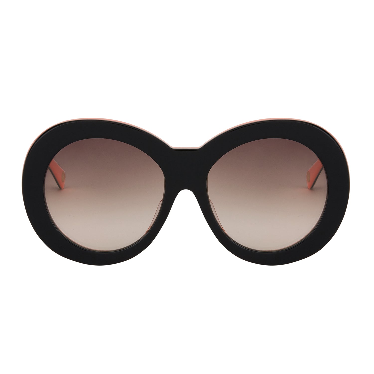 Mokki Chunky & Round-solbriller i fersken