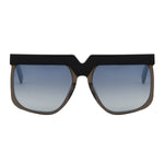 Mokki Big Brows-solbriller i svart