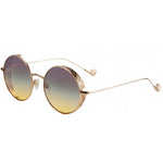 Mokki Round 18k Gold-plated sunglasses