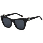 Mokki Hamsa Cat-Eye sunglasses in black